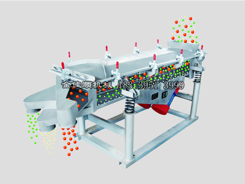 直線振動篩剖析圖
